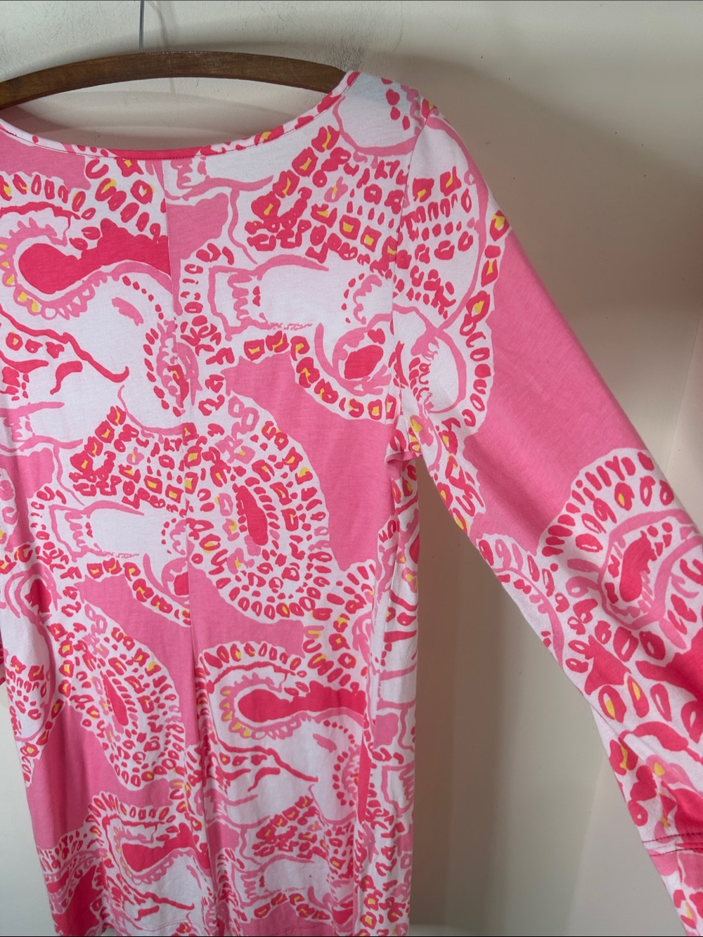 LILLY PULITZER Pink Marlow Dress Hot Coral Trunk in Love Size Large - Picture 14 of 16